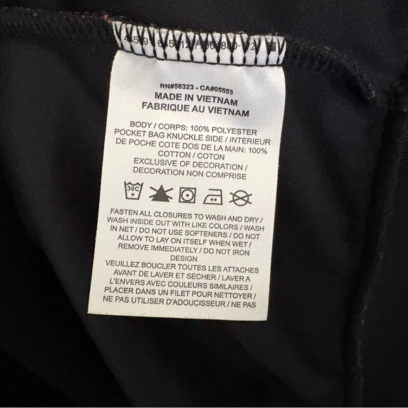 30A Nike Men's Full-Zip Chest Swoosh Jacket Medium Black Florida Embroidered - Picture 7 of 8